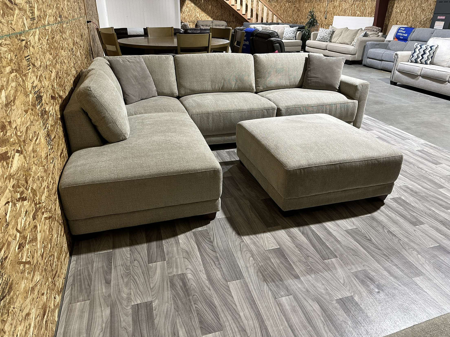 Beige Sectional