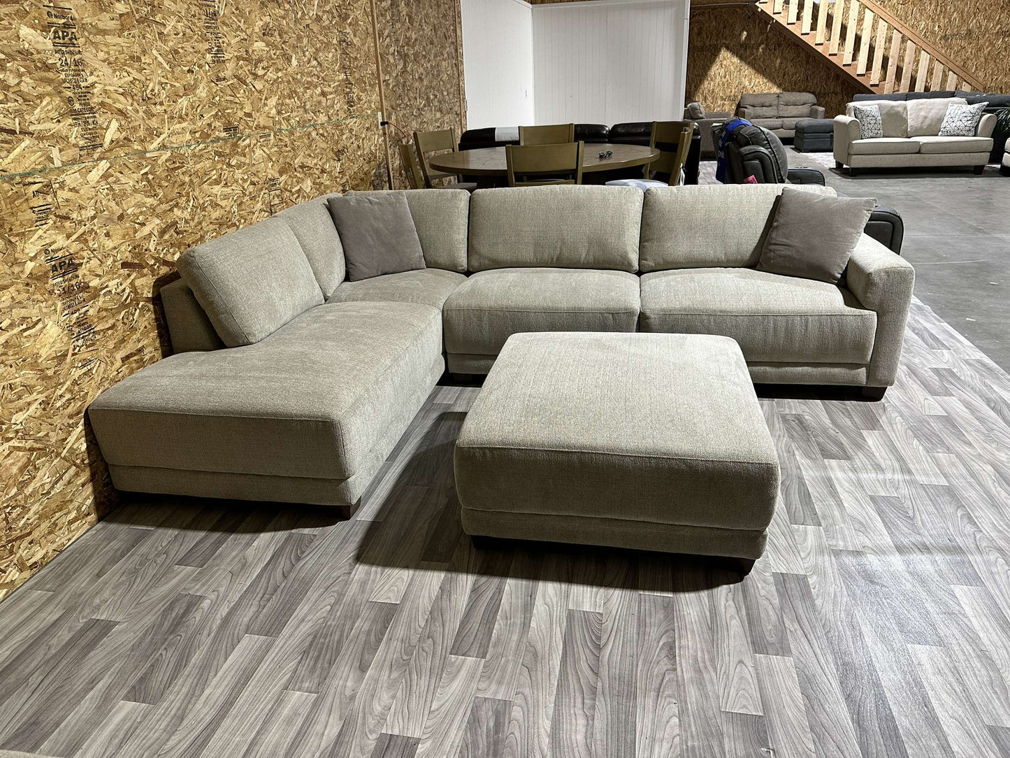 Beige Sectional