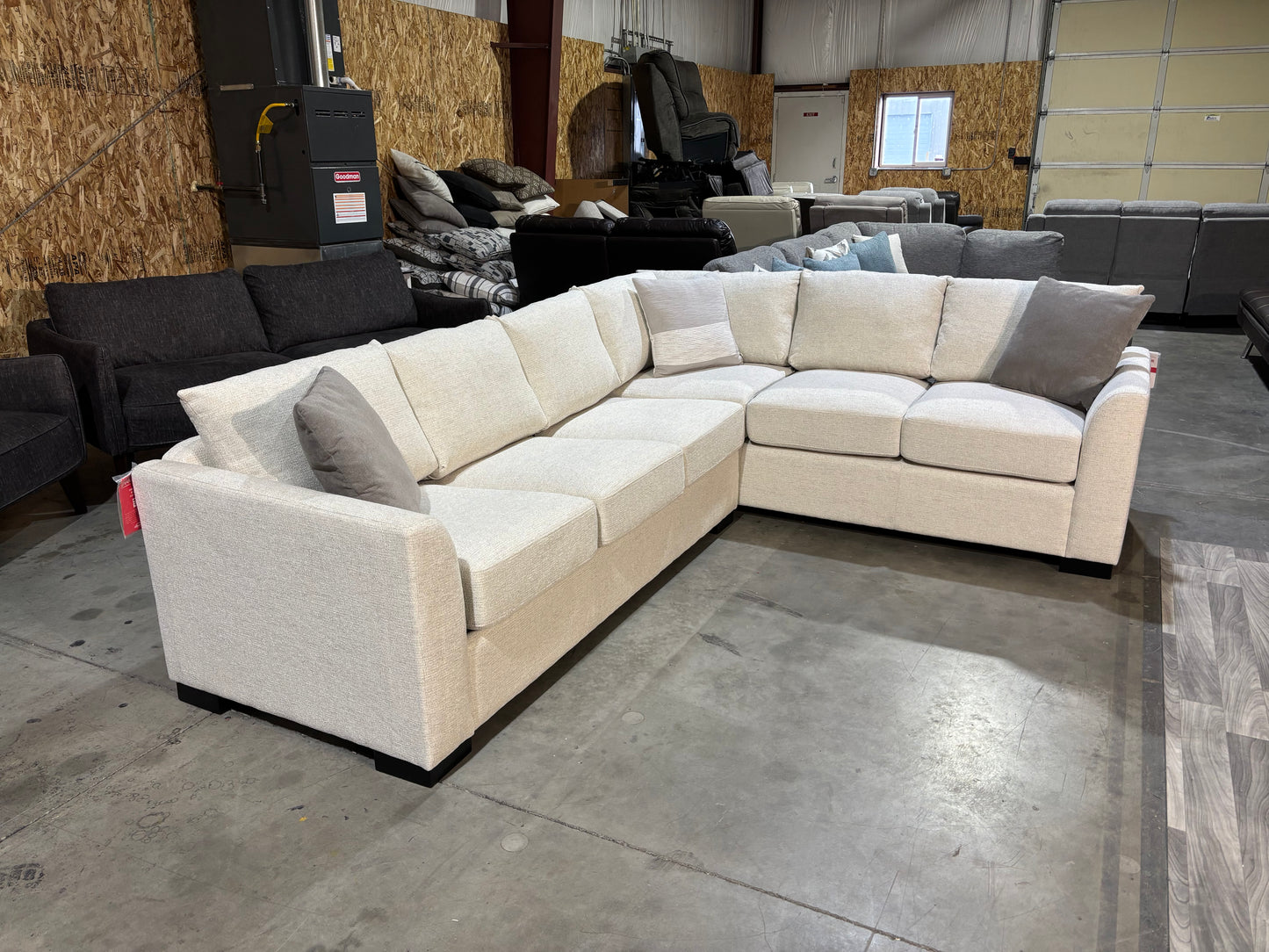 Sectional with Hide a Bed