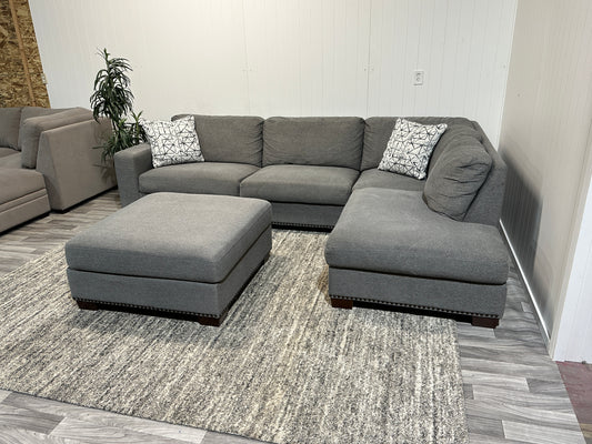 Gray 2 Piece Sectional